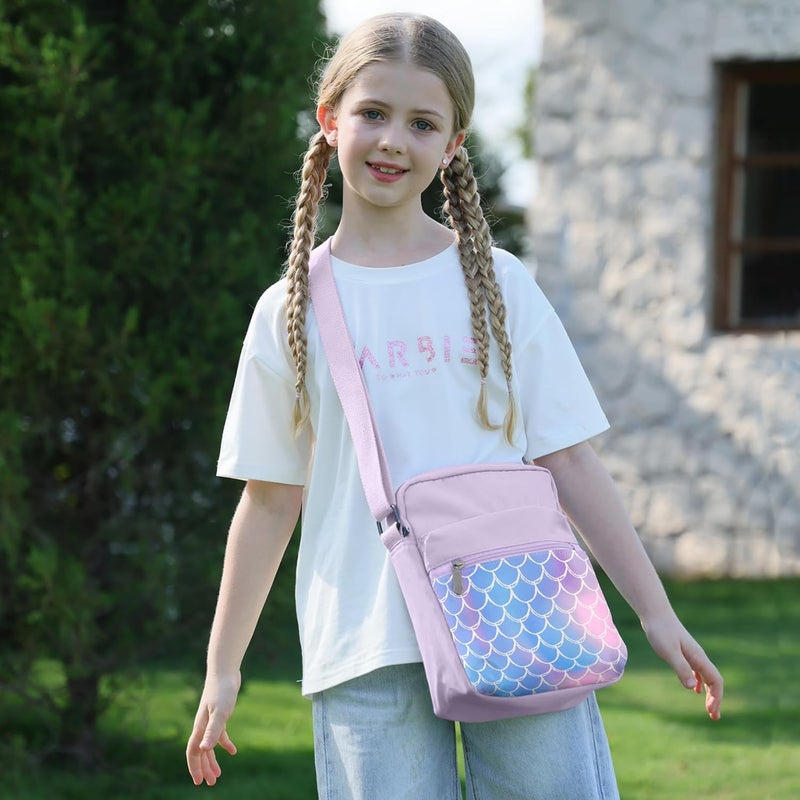 Choco Mocha Girls Purses Age 8-10, Purse for Girls 6-8 10-12 Christmas Gifts for Girl - Image 2